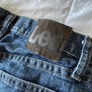 Vintage Lee Straight Mom Jeans Medium Wash